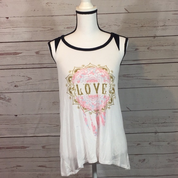 Rosie Harlow Tops - Rosie Harlow dream catcher/mandala muscle tank